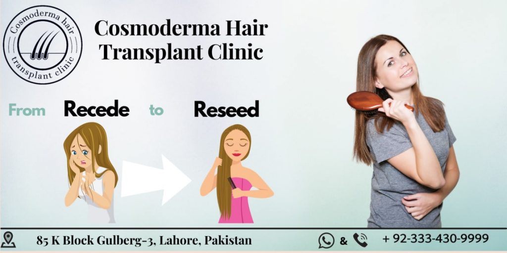 Female hair transplant clinic Lahore Pakistan